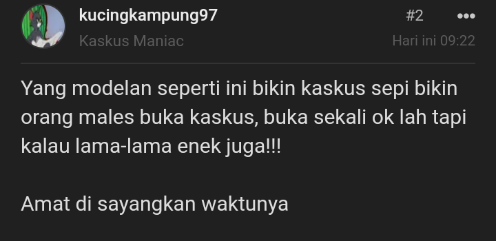 Jangan berikan ruang pada atensi whore macam donat dan kawan~kawan