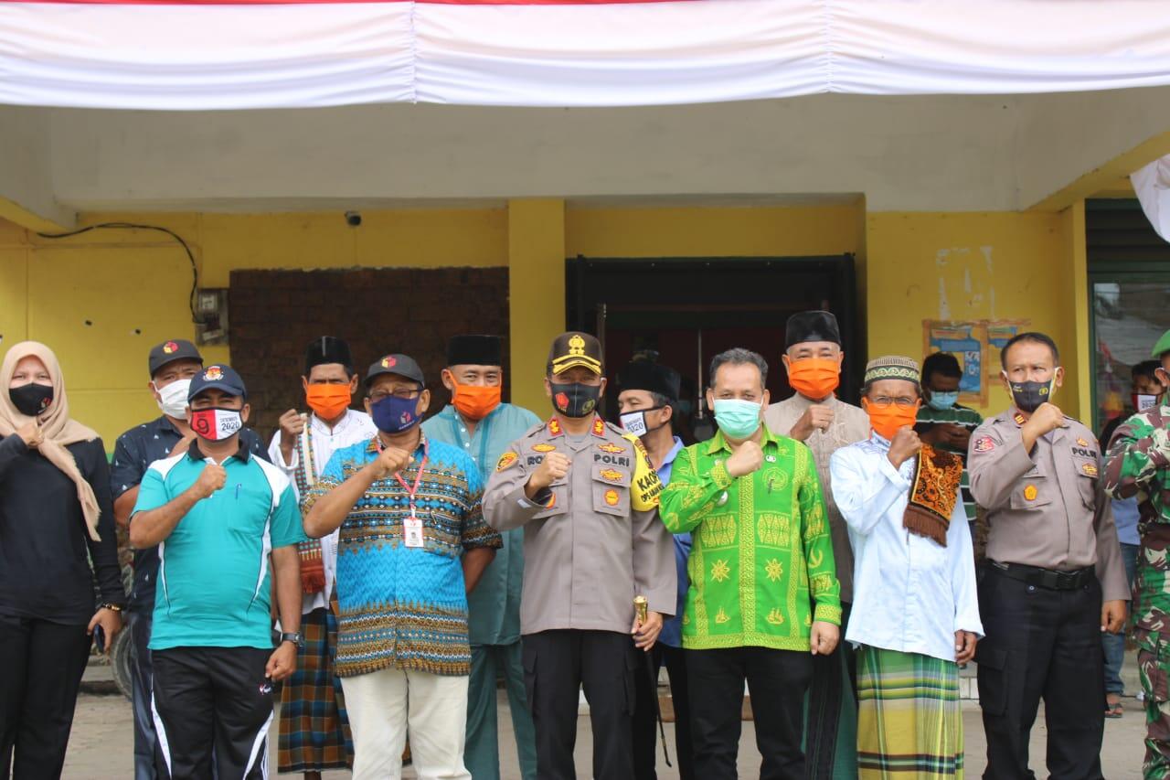 Cipta Kondisi Pilkada Damai,Kapolres Serdang Bedagai Sambangi Kecamatan Kotarih