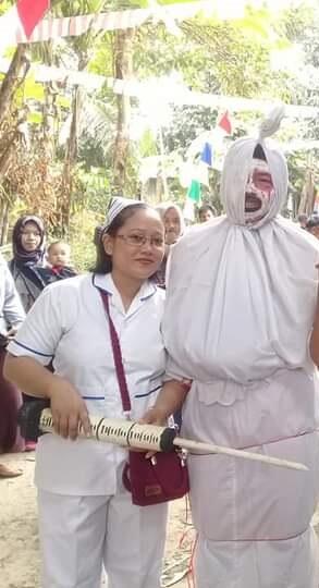 Pengalaman Pertama Menjadi Pocong Karnaval, Tidak Akan Terlupa Kenangannya.
