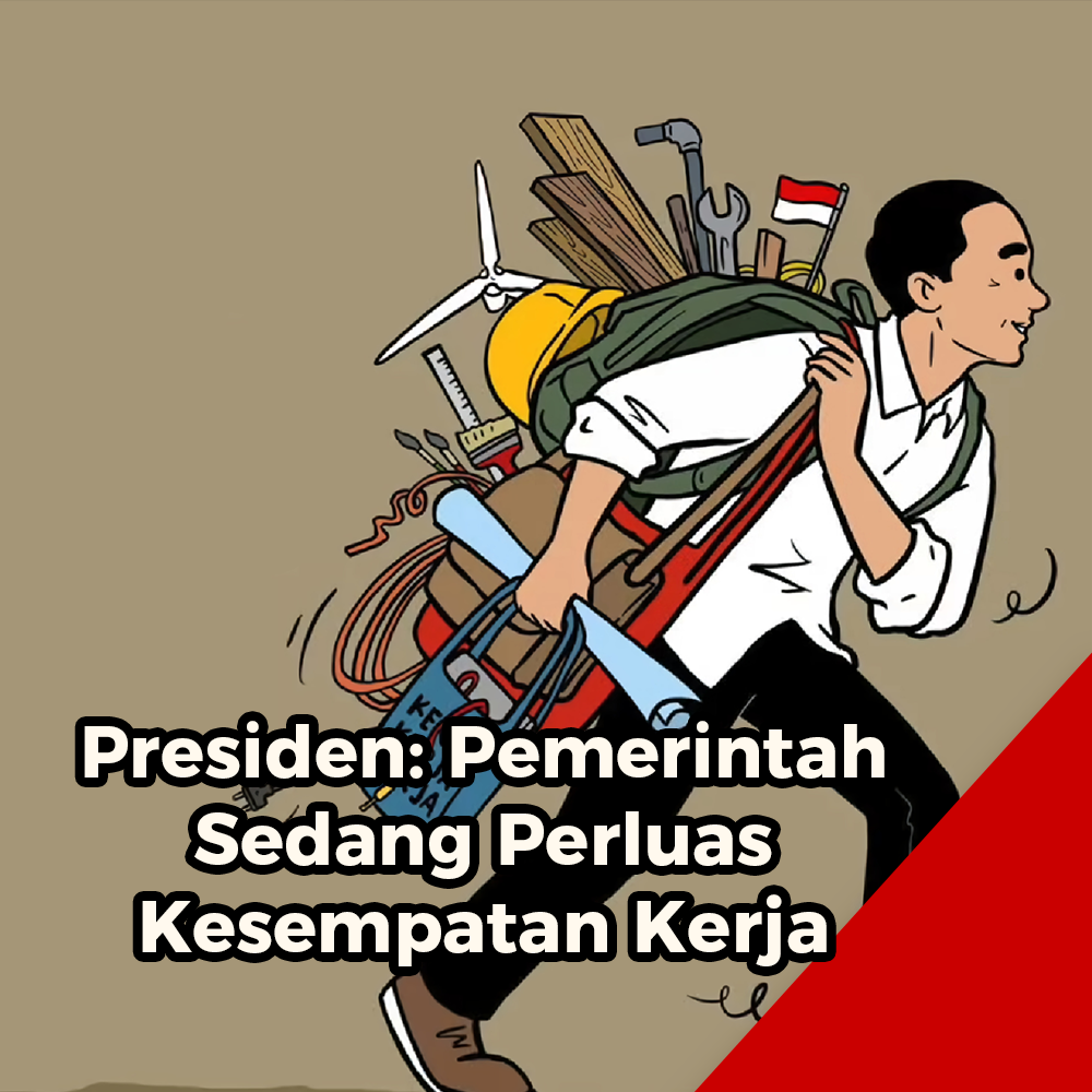 Presiden: Pemerintah Sedang Perluas Kesempatan Kerja