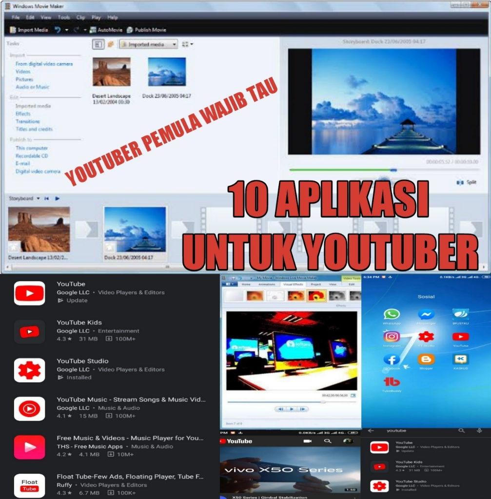 10 Aplikasi Untuk Youtubee