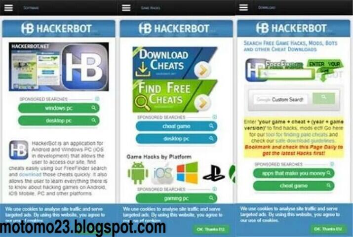 Aplikasi Cheat HackerBot Apk 