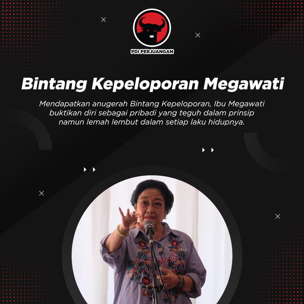 Bintang Kepeloporan Megawati Inspirasi Bagi Anak Bangsa