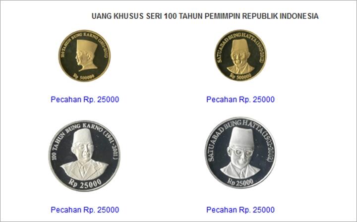 Ini Loh Deretan Uang Khusus Yang Pernah Diterbitkan BI Selain Pecahan Rp 75 Ribu