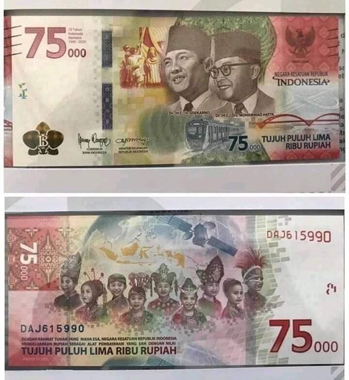 Ini Loh Deretan Uang Khusus Yang Pernah Diterbitkan BI Selain Pecahan Rp 75 Ribu