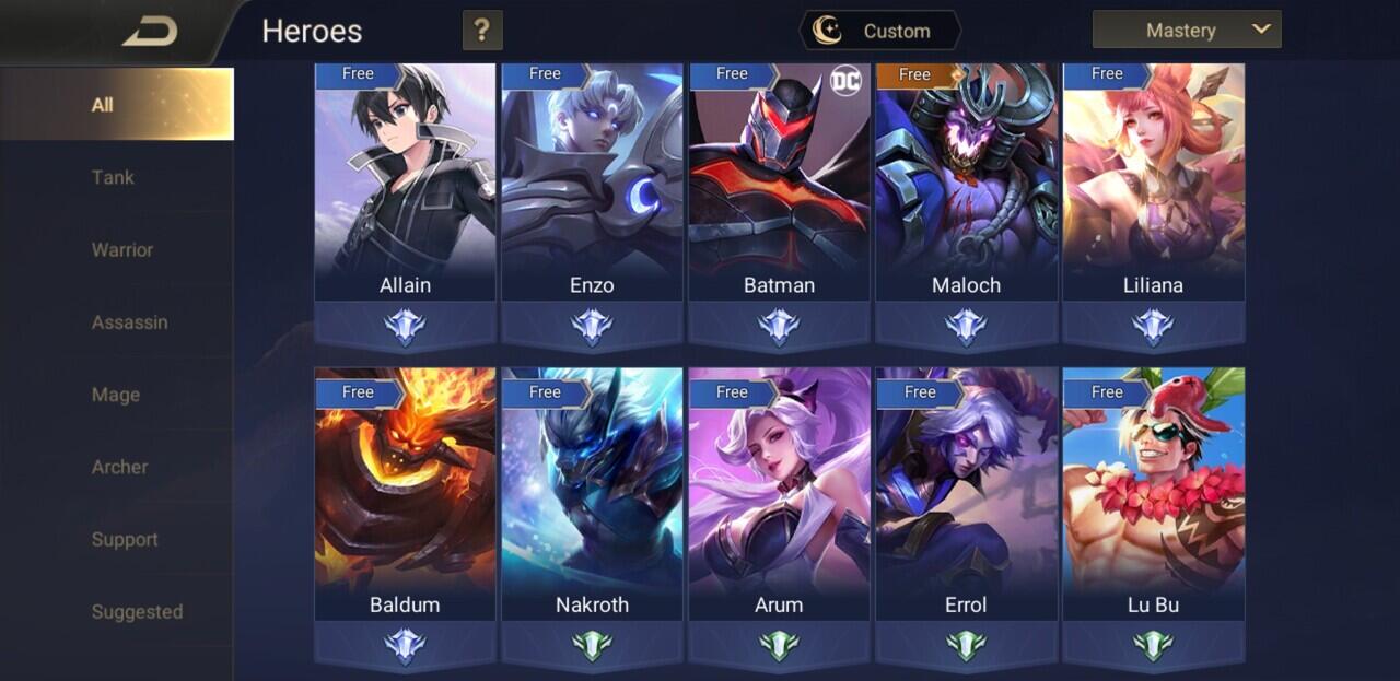 BARATAYUDA 250+ SKINS 101 HEROES ALL CODEX DIVINE SKINS SAO, ENGLISHONLY