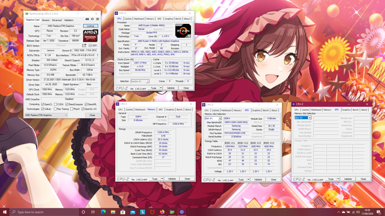 Ngetest performa Lenovo Ideapad Slim 3 Ryzen 5 4500U with Radeon Graphics