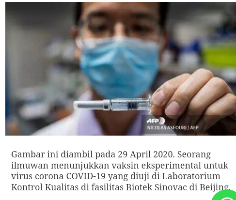 Banyak Negara Kaget Indonesia Uji Klinis Vaksin Covid-19, KATA ERIC THOHIR:....