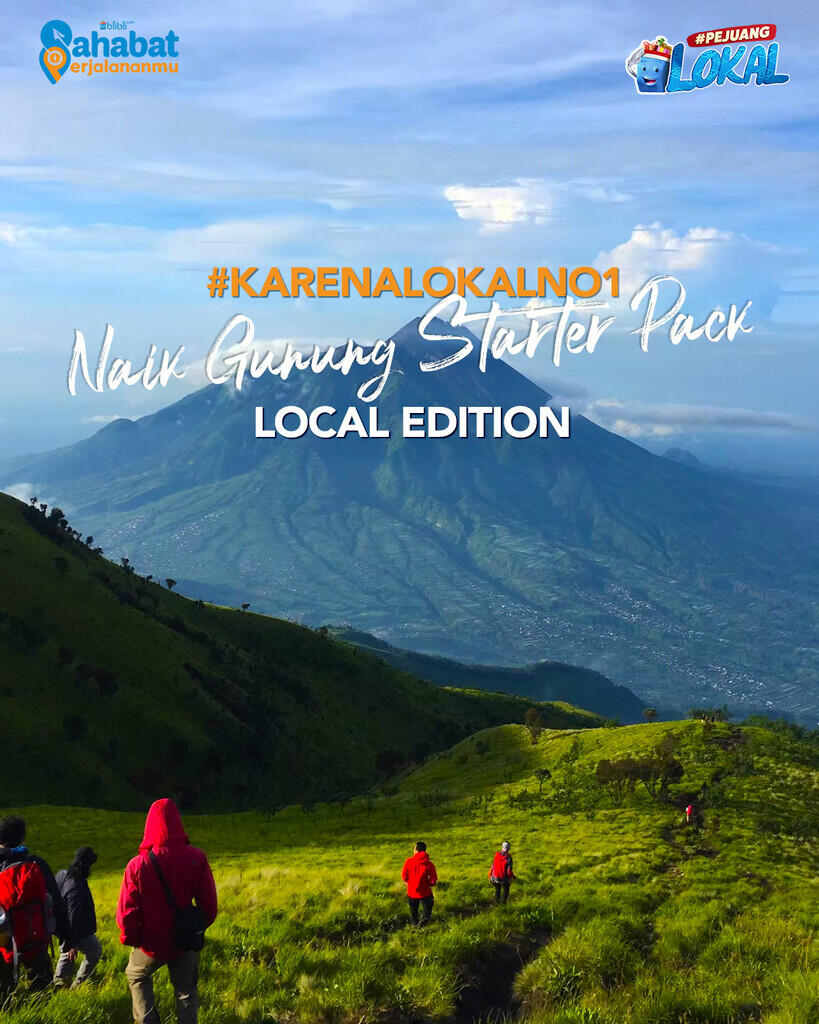 Naik Gunung Dengan Protokol ‘new normal’, Ini Barang Lokal Yang Cocok Untuk Agan-agan