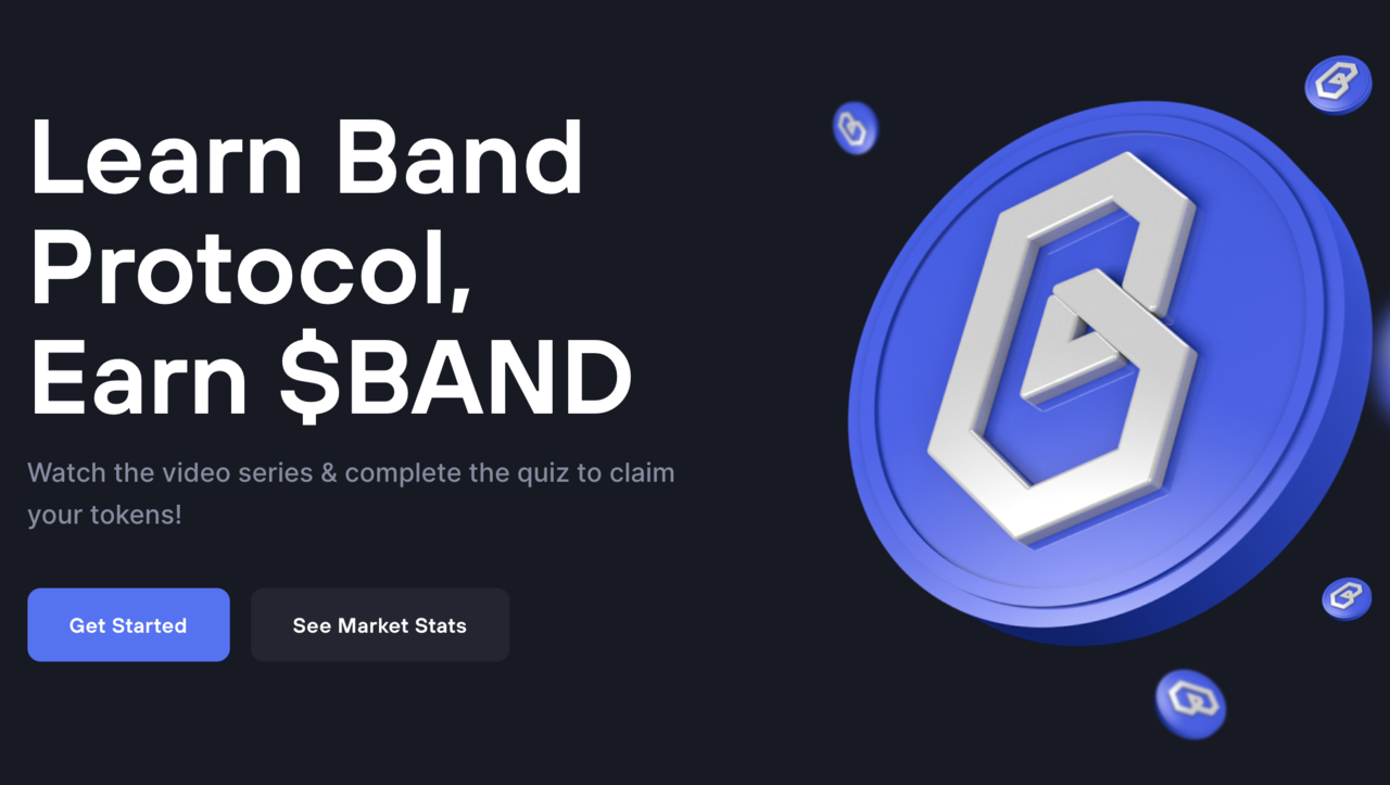 Giveaway $10 BAND Token x Coinmarketcap!! (Tinggal 2 hari lagi)