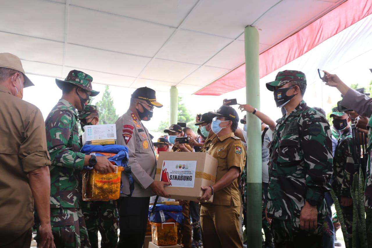 Kapoldasu Himbau Masyarakat Tidak Masuk Zona Merah Gunung Sinabung