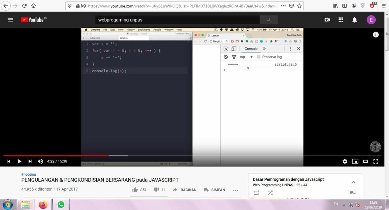 Bertanya tentang JavaScript