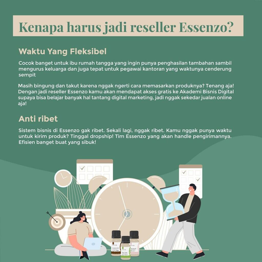 Paket Reseller Essenzo Bonus Gratis Member Akademi Bisnis Digital ABDi