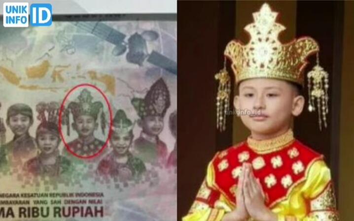 Fakta Bocah Sipit Di Uang Pecahan 75ribu, Asli Suku Tidung Indonesia Bukan China!