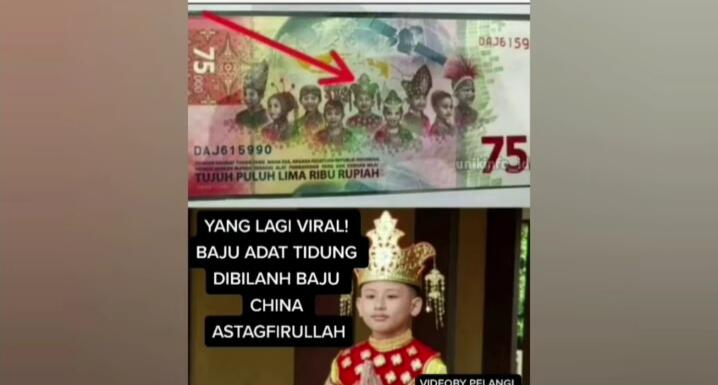 Fakta Bocah Sipit Di Uang Pecahan 75ribu, Asli Suku Tidung Indonesia Bukan China!