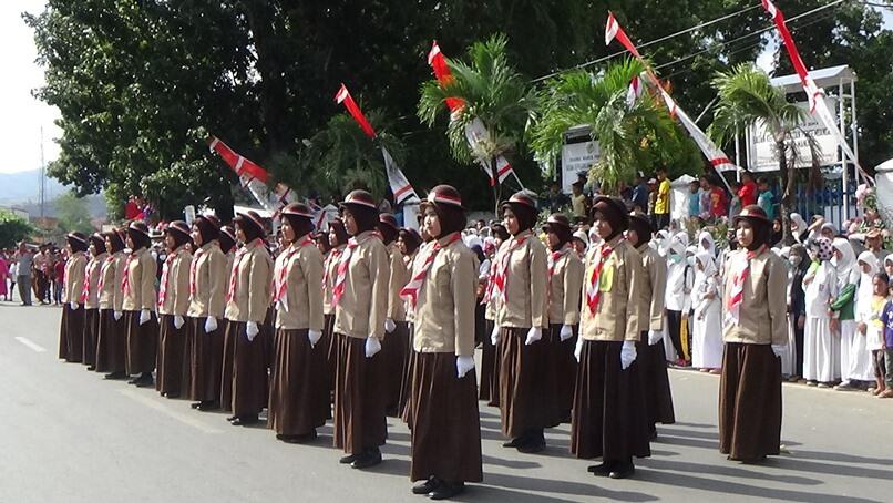Sambut Hari Kemerdekaan Dengan Mengikuti Gerak Jalan Indah! Kenangan Penuh Suka Duka!