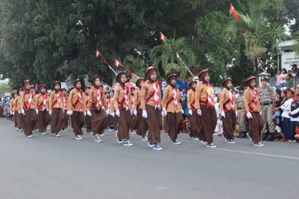 Sambut Hari Kemerdekaan Dengan Mengikuti Gerak Jalan Indah! Kenangan Penuh Suka Duka!