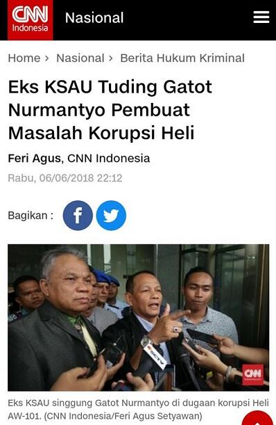 Gatot Nurmantyo Siap Pasang Badan jika Deklarasi KAMI Bermasalah Secara Hukum