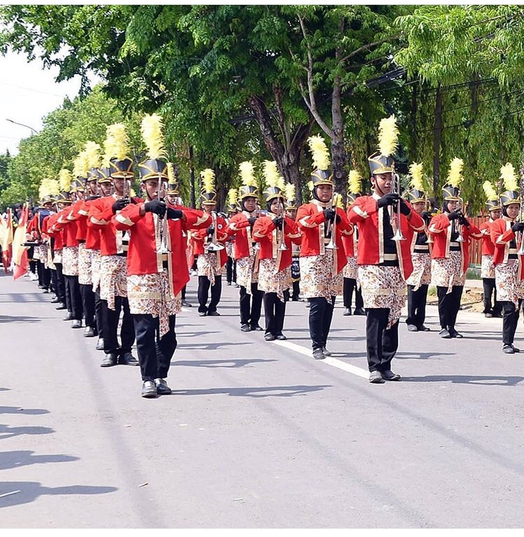 Semarak Agustusan Bersama Marching Band Kotaku