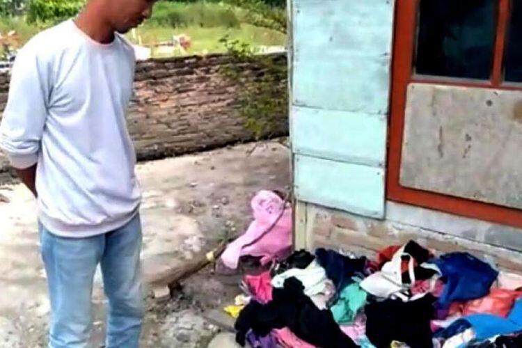 Duda Desa Curi Ribuan BH dan Celana Dalam Wanita, Terbongkar Saat Adik Bersihkan