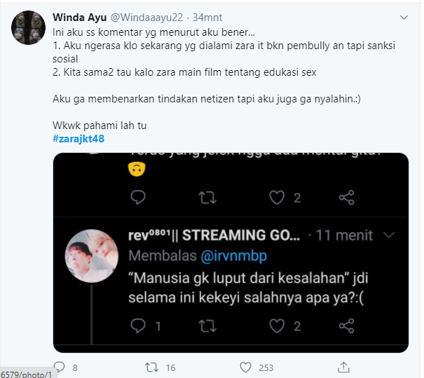 Video Viral Zara Adhisty JKT 48 Trending Twitter, Komentar Netizen Ini Bikin Ngakak!