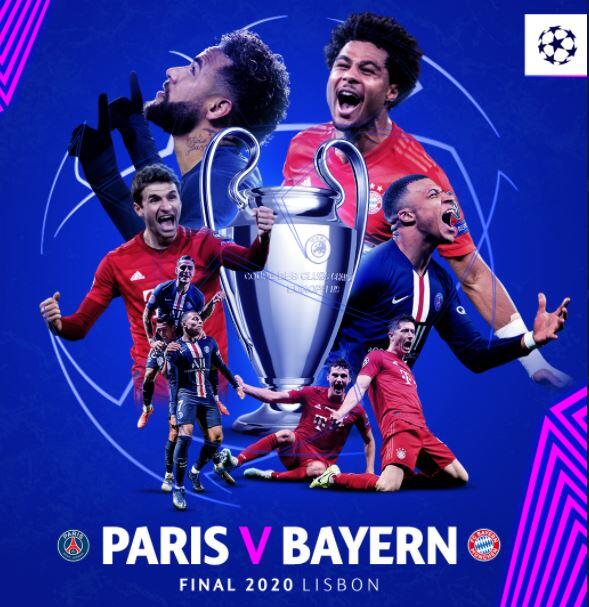 Final Liga Champion: PSG vs Bayern Muenchen!