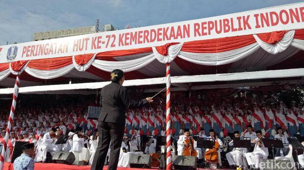 Kenangan 17-an, Mengiringi Kenaikan Bendera Merah Putih dengan Lagu Kebangsaan