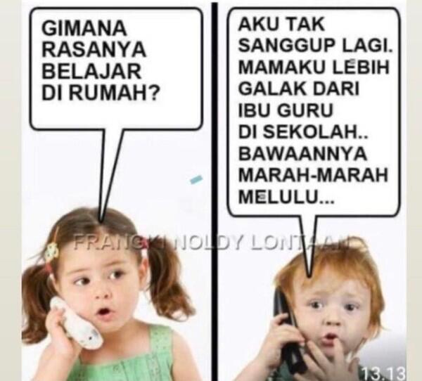 7 Alasan Anak-anak Bikin Emosi saat Belajar Dari Rumah(BDR) di kala Pandemi