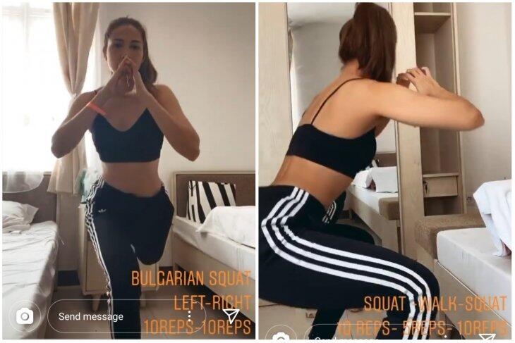 Selalu Tampil Seksi, Begini Potret Andrea Dian Ketika Berolahraga