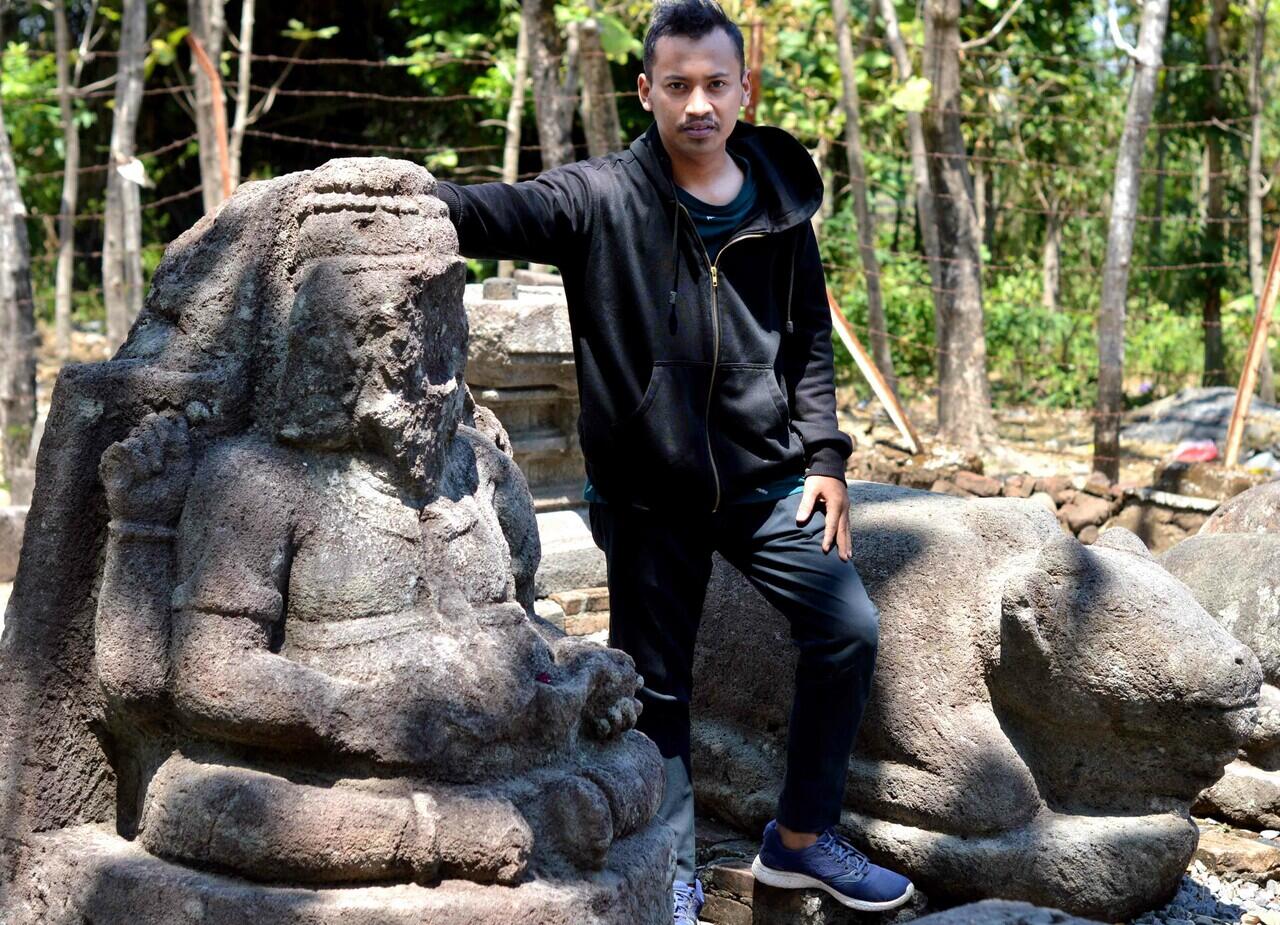 Napak Tilas Situs Arca Banteng Yang Hampir Dilupakan Sejarah