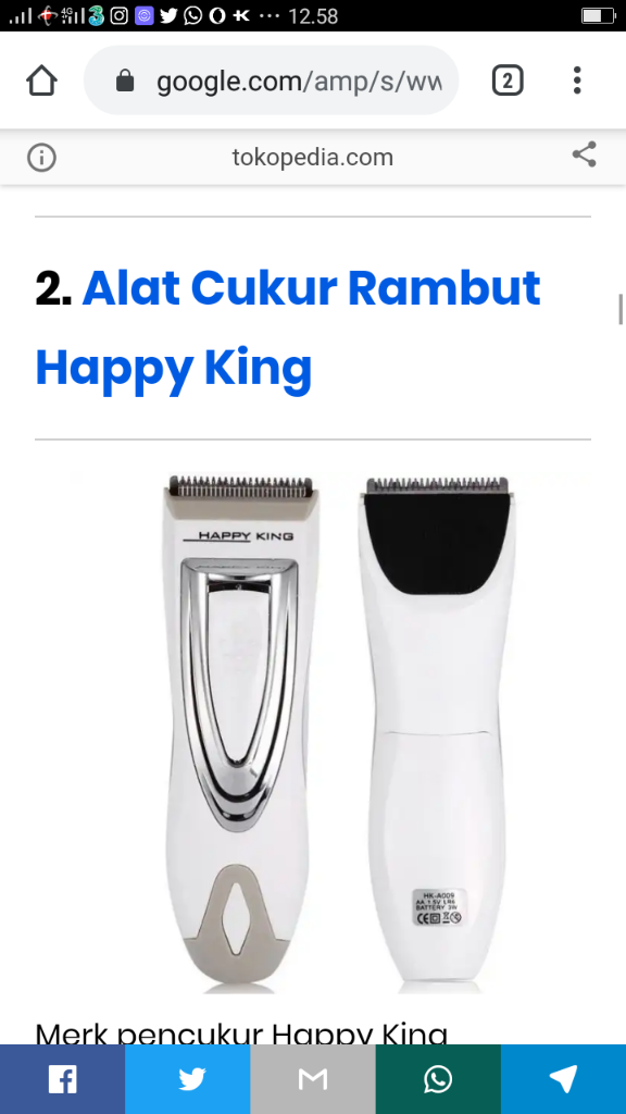 10 Merk Alat Cukur Rambut Terbaik, Rambut Rapi Seketika!
