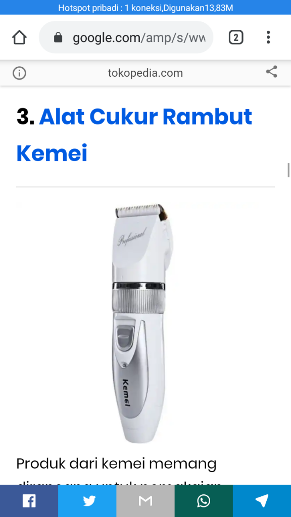 10 Merk Alat Cukur Rambut Terbaik, Rambut Rapi Seketika!