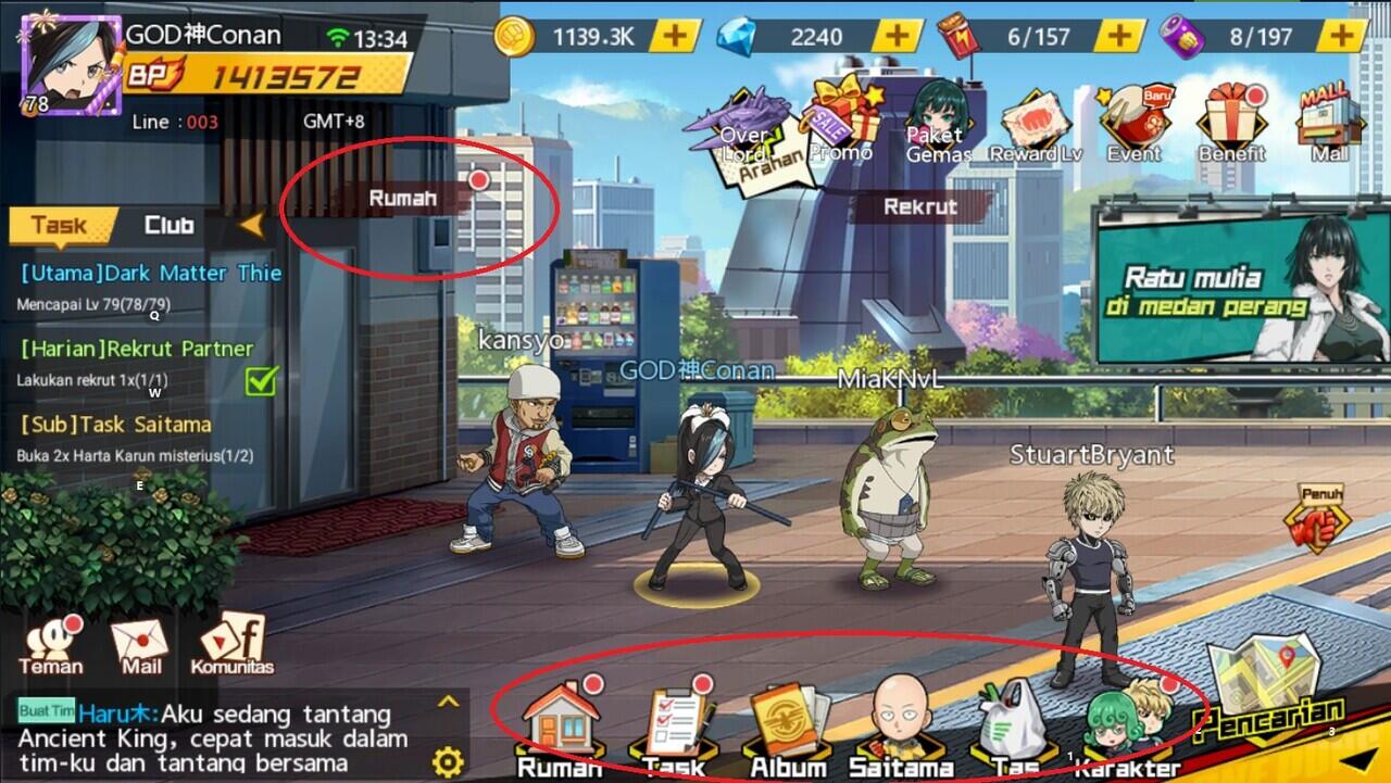 Tips Bermain One Punch Man: The Strongest Buat Free Player Maupun yang Sibuk Kerja!