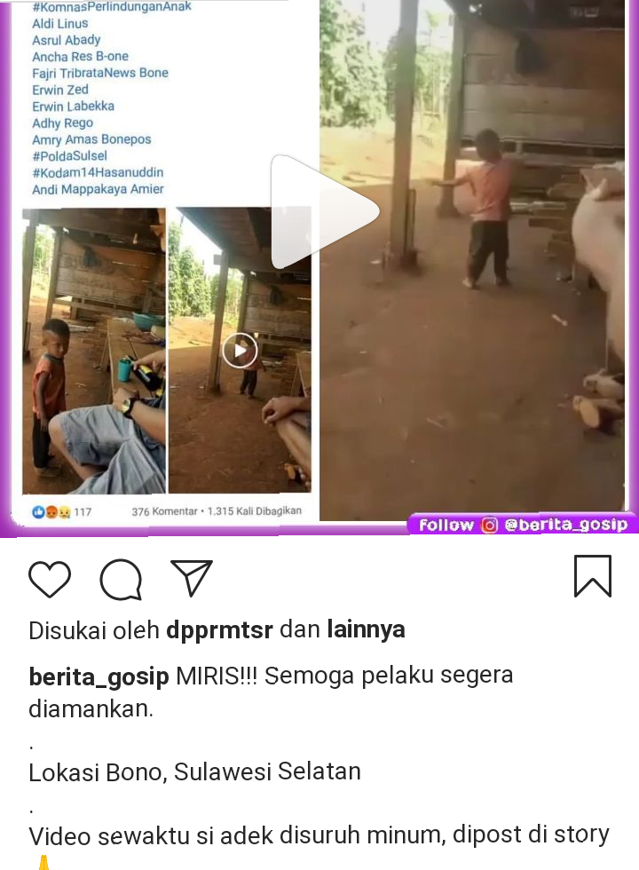 Viral Lagi, Bocah Dicekoki Minuman Keras, Entah Apa yang Merasukinya!