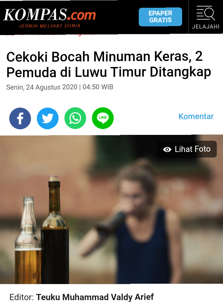 Viral Lagi, Bocah Dicekoki Minuman Keras, Entah Apa yang Merasukinya!