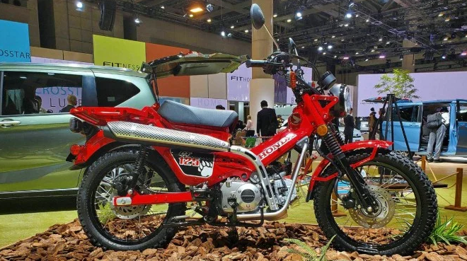 Motor Bebek Petualang, Honda CT125 Resmi Mengaspal