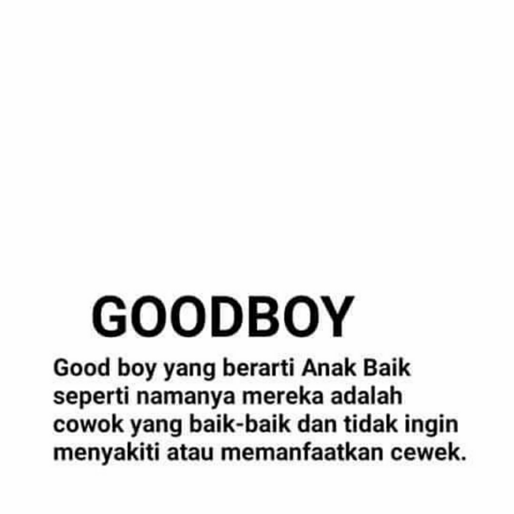 Sebutan Netizen Tentang Lelaki dari Fakboy Hingga Goodboy, Agan Termasuk yang Mana? 