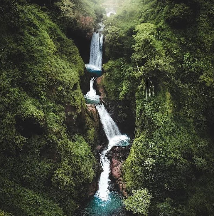 Surga Tersembunyi Di Garut Selatan, Air Terjun Jaga Pati