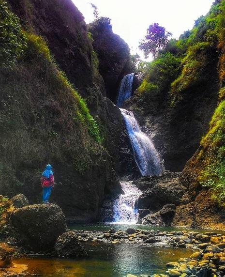Surga Tersembunyi Di Garut Selatan, Air Terjun Jaga Pati
