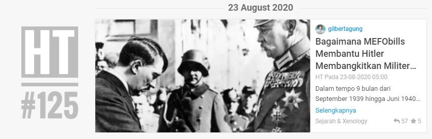 Bagaimana MEFObills Membantu Hitler Membangkitkan Militer Jerman?