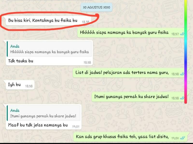 Hal-Hal Menggelitik Selama Proses Pembelajaran Jarak Jauh (PJJ)
