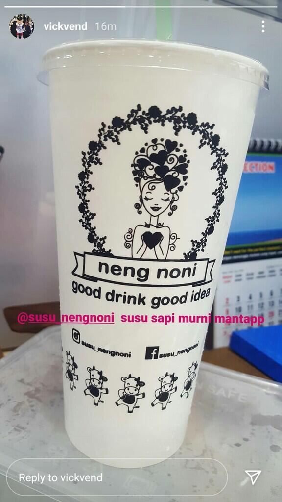 SUSU neng noni, kedai susu murni dari peternakan sapi