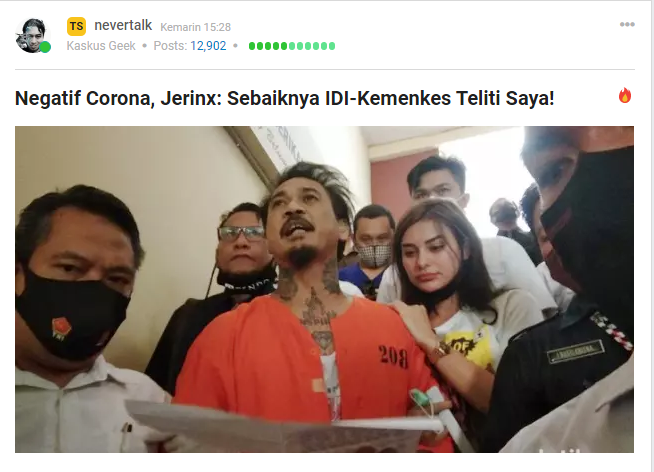 Ini Thread judulnya sama, tapi kok bisa jadi HT bareng-bareng yah? Mimin?