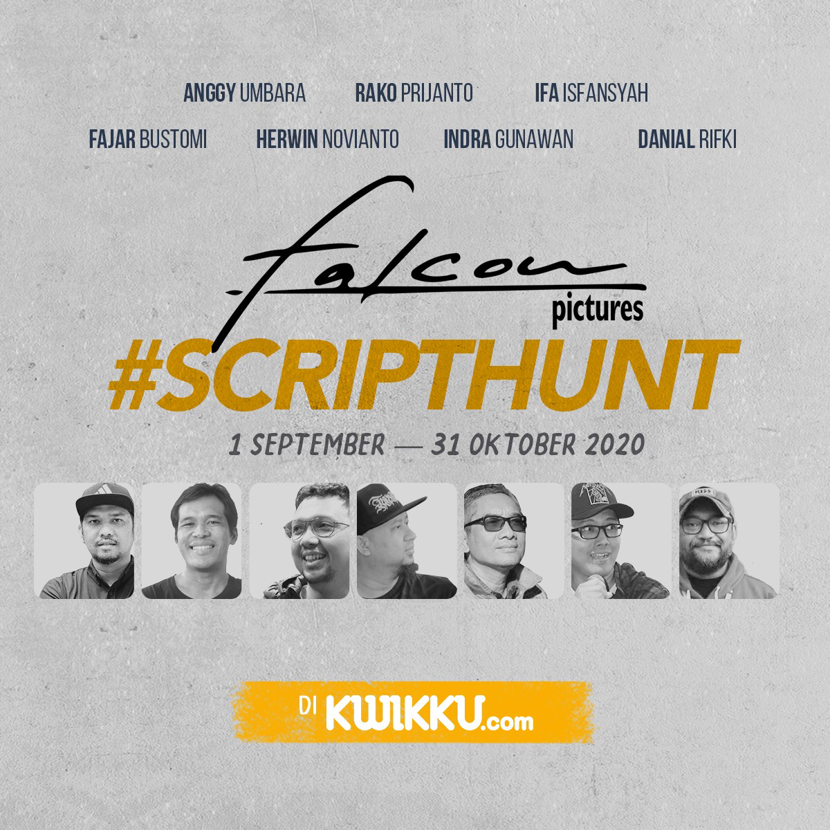 Falcon Pictures Bakal Filmkan Cerita Hidupmu Dalam “Falcon Script Hunt”