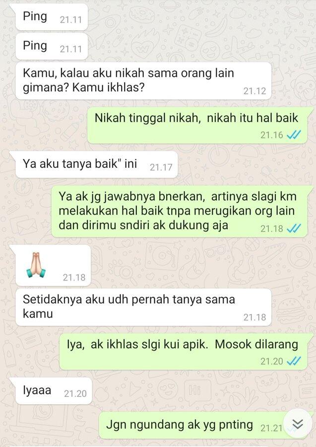 Malam Minggu Ya? Inilah Kumpulan Pesan Mantan yang Bikin Greget