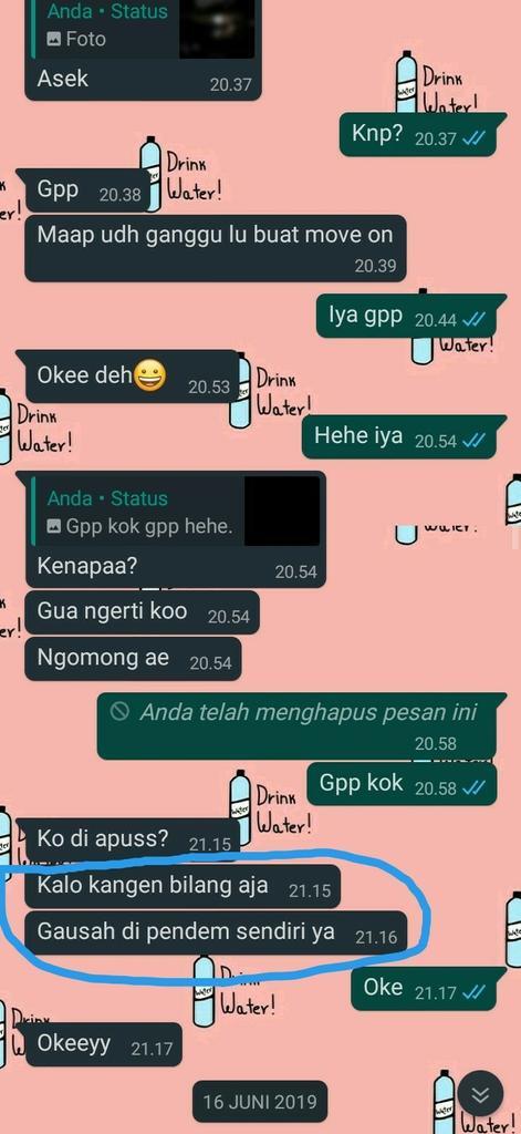 Malam Minggu Ya? Inilah Kumpulan Pesan Mantan yang Bikin Greget