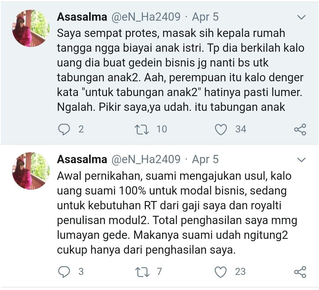 Habiskan Uang Suamimu Sebelum Perempuan Lain yang Menghabiskannya