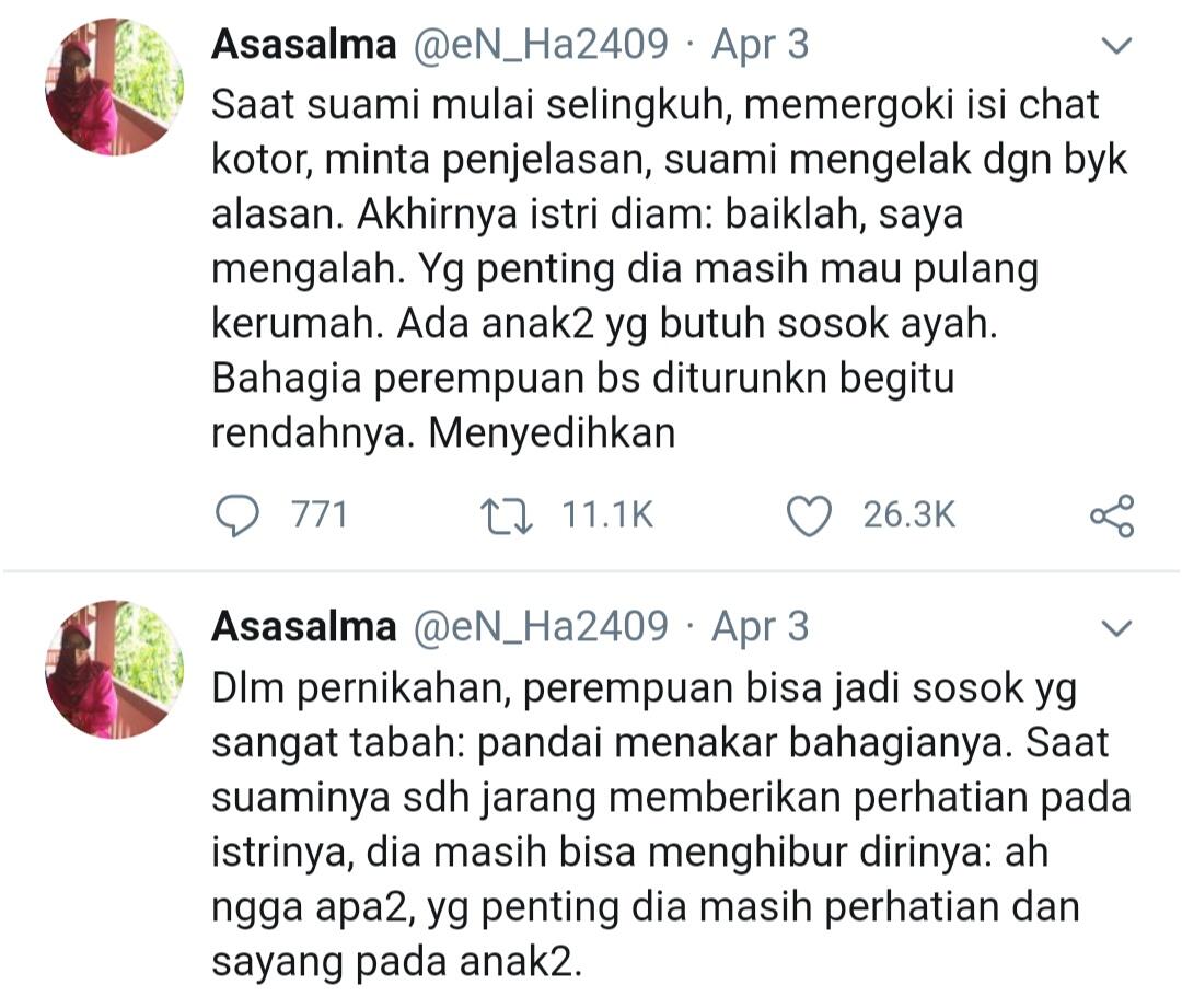 Habiskan Uang Suamimu Sebelum Perempuan Lain yang Menghabiskannya