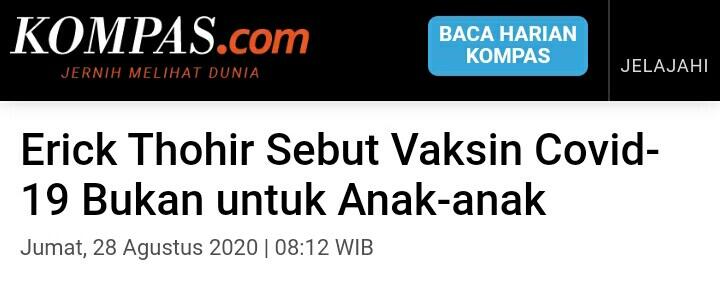 Mau Dapat Vaksin Covid-19 dari Pemerintah, Masyarakat Harus Bayar?