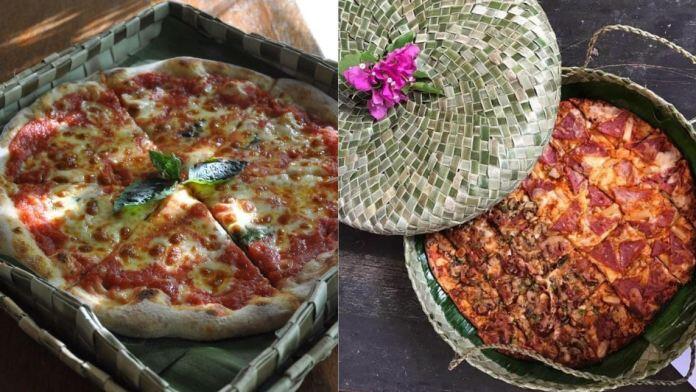 Unik, Bisnis Pizza dari Filipina ini Menggunakan Kemasan Bungkus dari Anyaman Daun